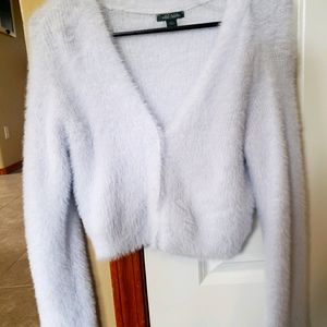 Wild Fable Fuzzy cropped sweater